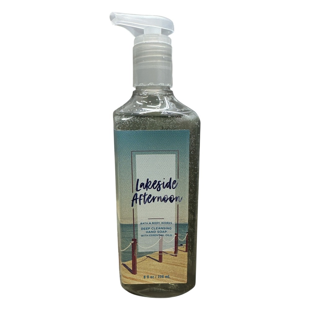 Bath & Body Works Lakeside Afternoon Deep Cleansing Hand Soap 8oz Lavender Rain